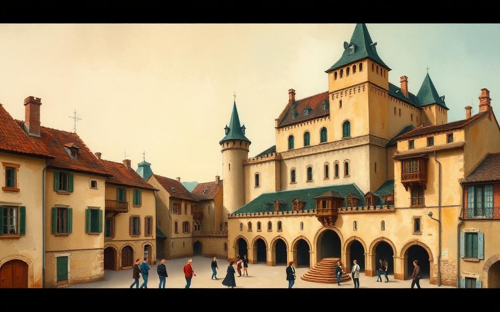 Illustration for The Castle Message